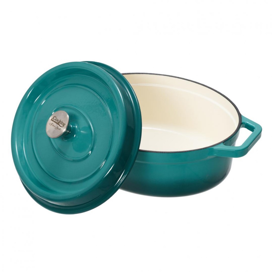 Cratita semiovala din fonta emailata Cooking by Heinner ✔️, Sector 1 - Bucuresti - imagine 2 - popic.ro