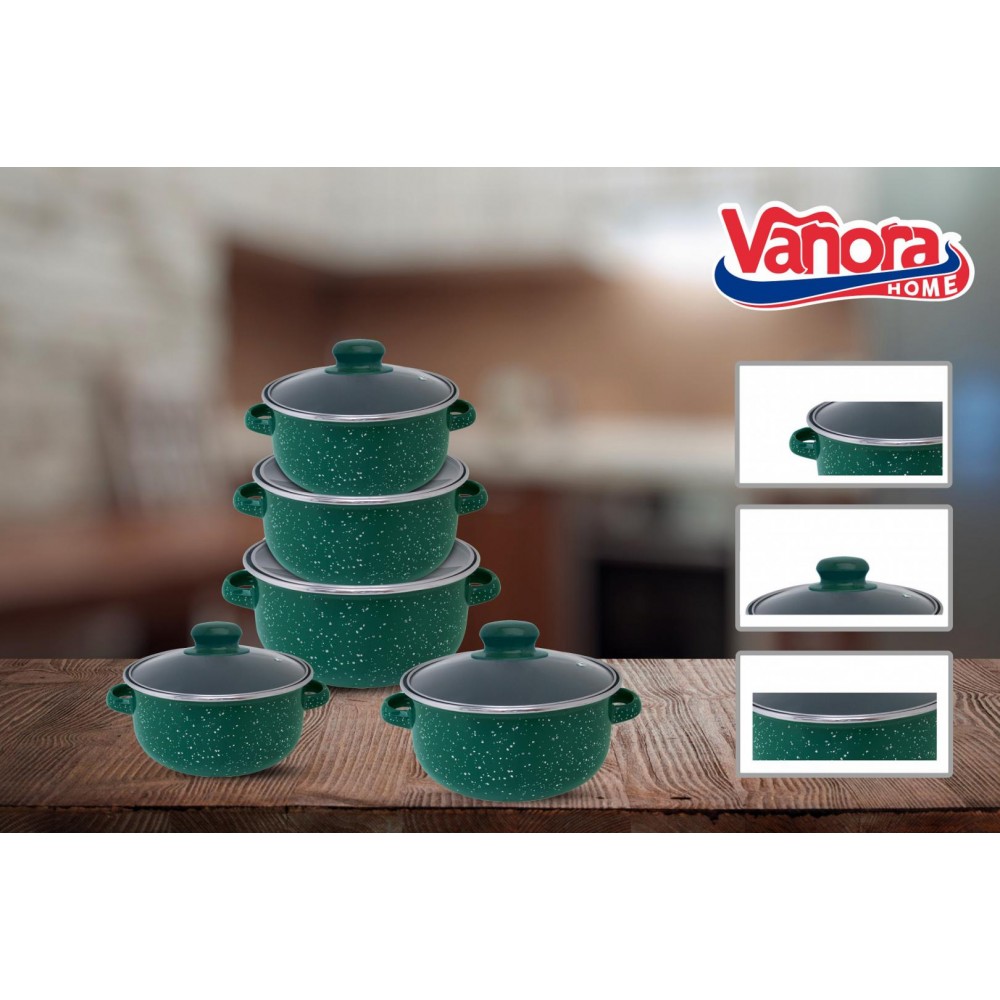 Set oale Vanora Home, CARLA , emailat , 10 piese ✔️, Sector 1 - Bucuresti - imagine 2 - popic.ro