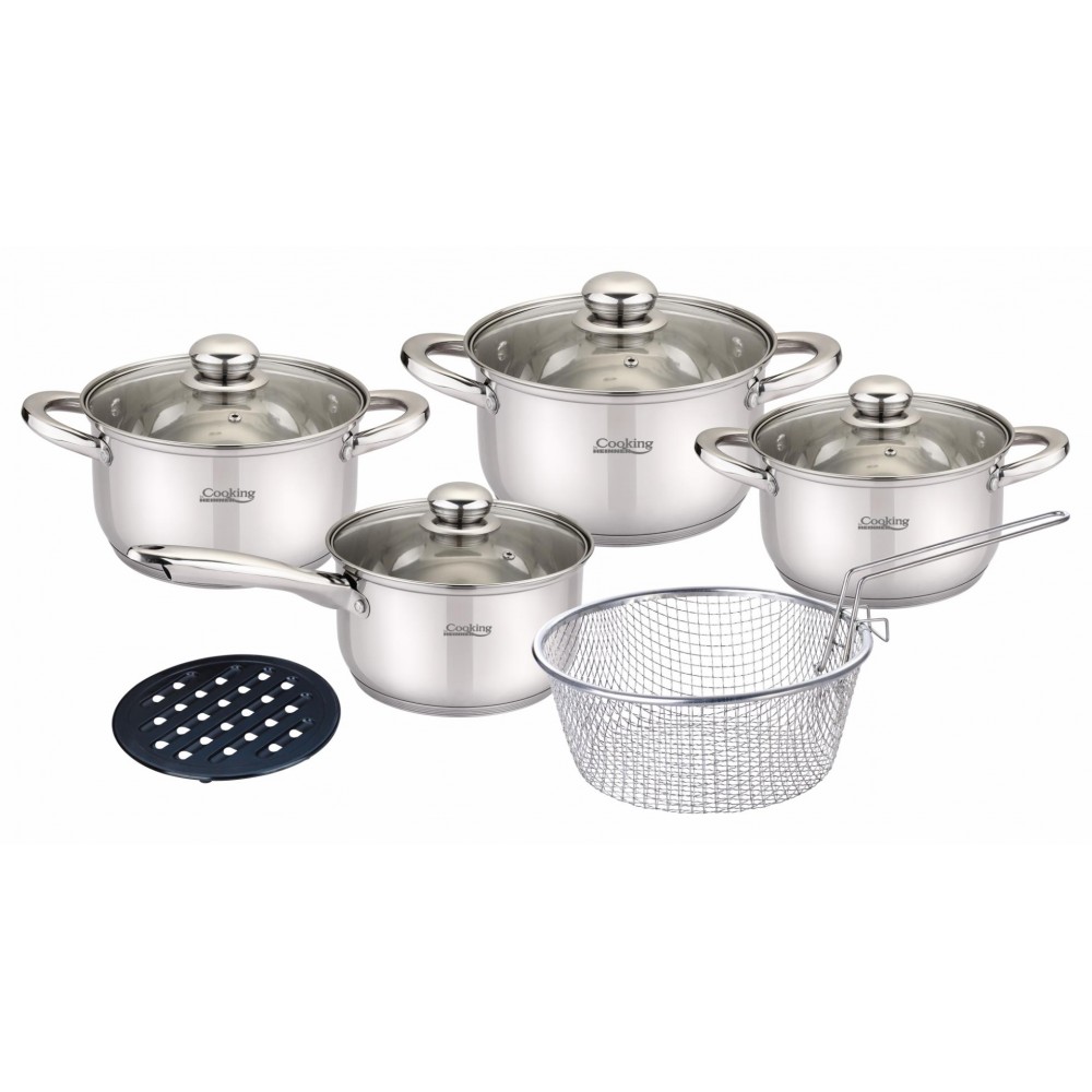 Set de oale Madeline Cooking by Heinner, 10 piese, inox✔️, Sector 1 - Bucuresti - imagine 1 - popic.ro