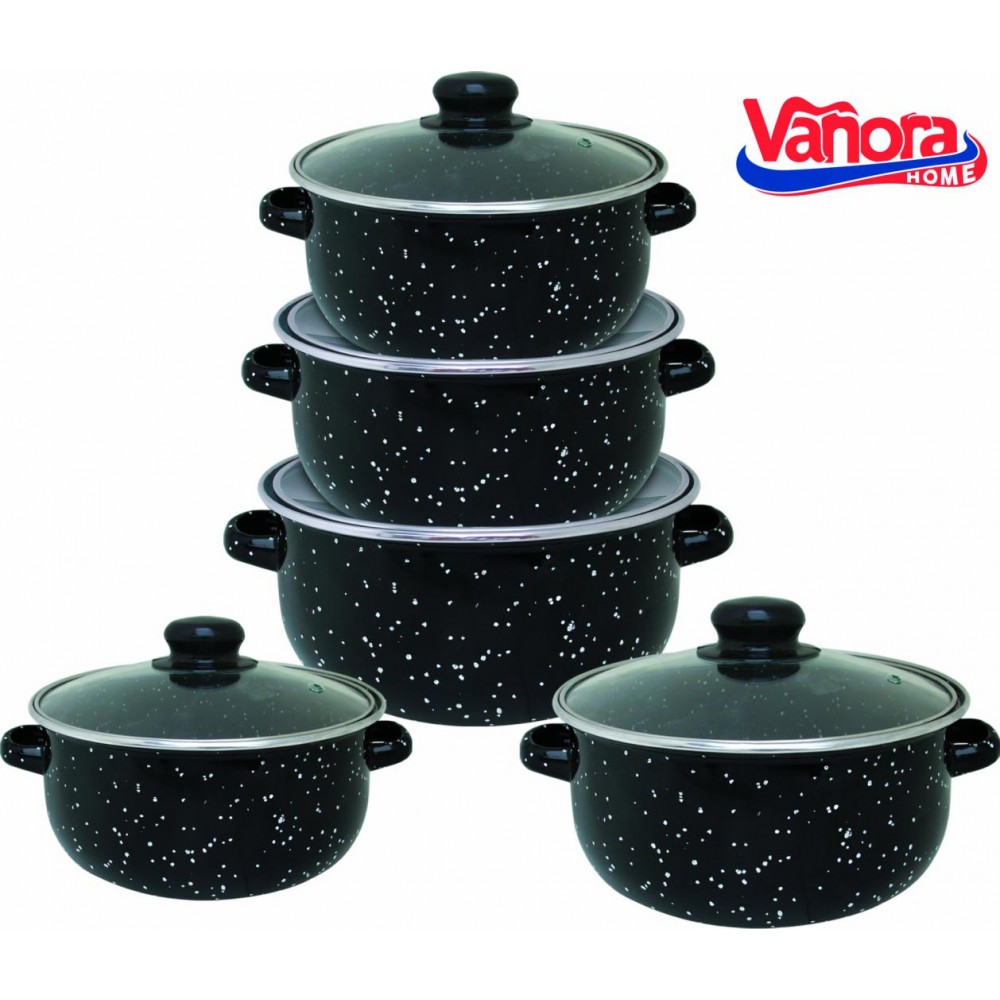 Set oale gatit Vanora Home Petra, emailat, 10 piese ✔️otel, Sector 1 - Bucuresti - imagine 1 - popic.ro