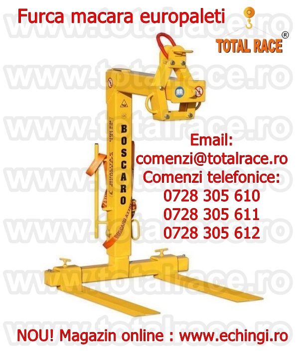 Furca de macara, furci paleti, carlige macarale, accesorii furci, Brașov - Brasov - imagine 3 - popic.ro