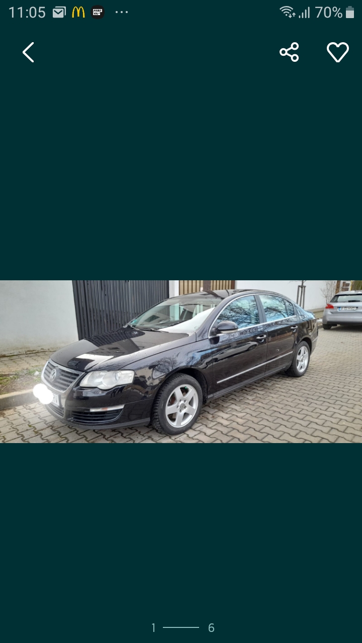Vand VW passat an 2007, Sector 1 - Bucuresti - imagine 1 - popic.ro