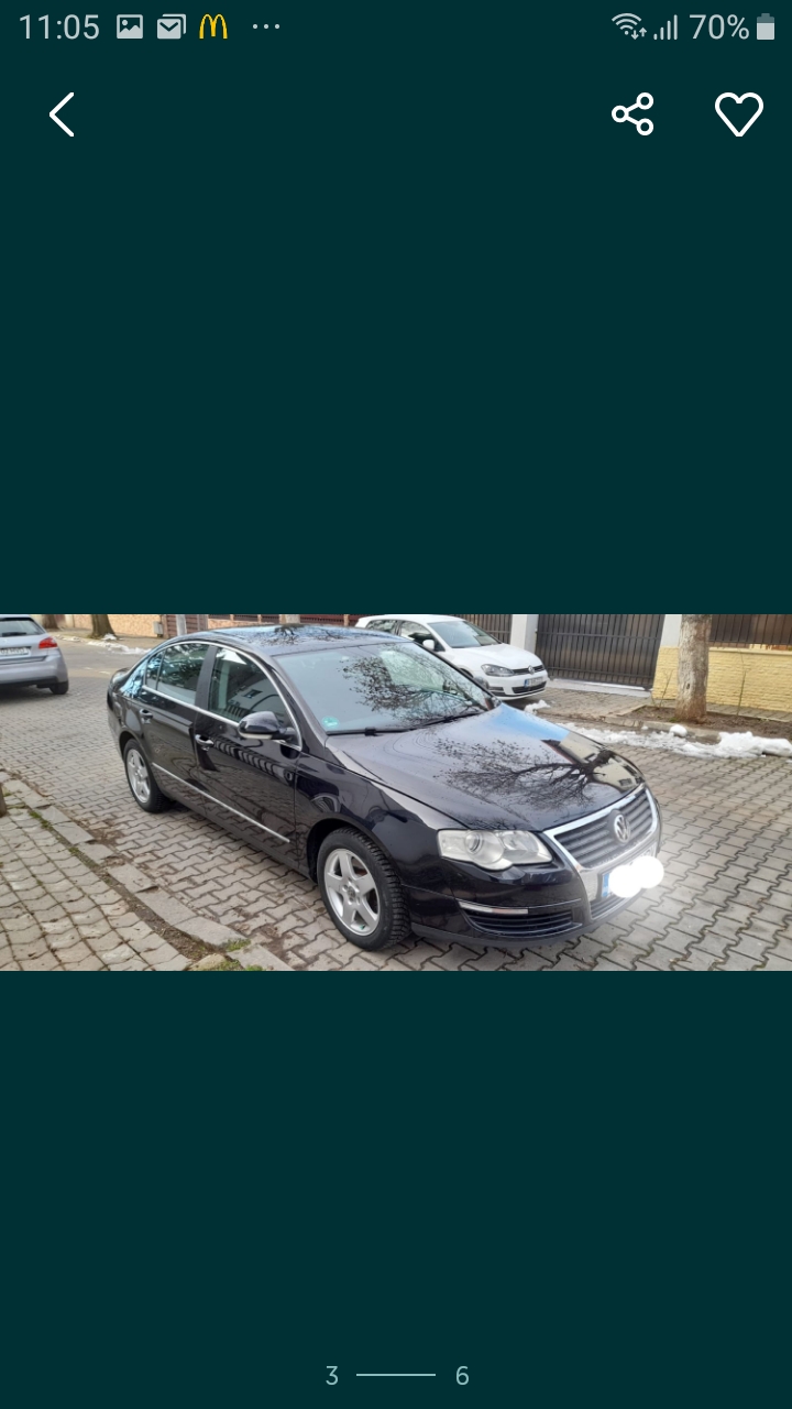 Vand VW passat an 2007, Sector 1 - Bucuresti - imagine 3 - popic.ro