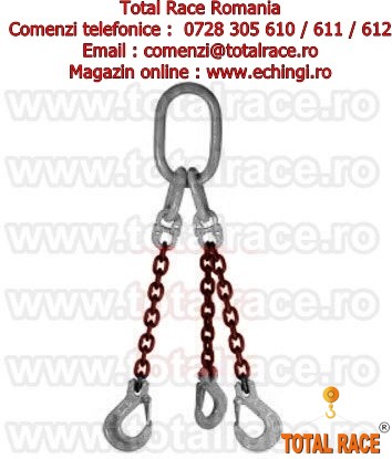 Dispozitiv ridicat sarcini lant grad 100 cu 3 brațe Total Race, Brăila - Braila - imagine 3 - popic.ro