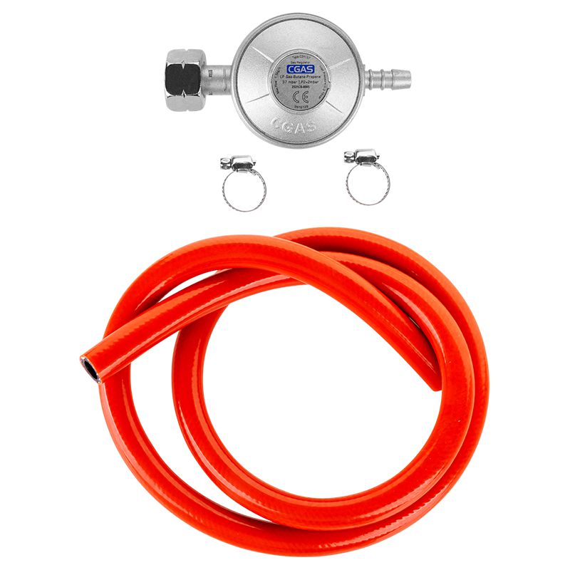 Set reductor gaz cu furtun 1 m si coliere, Sector 1 - Bucuresti - imagine 1 - popic.ro