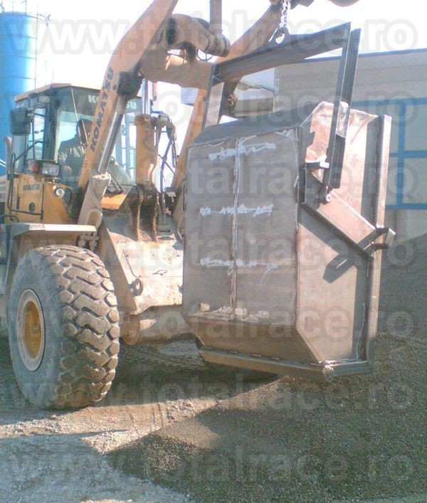 Bena pentru macara cu autodescarcare Cupa basculabila Bene metalice, Brașov - Brasov - imagine 3 - popic.ro