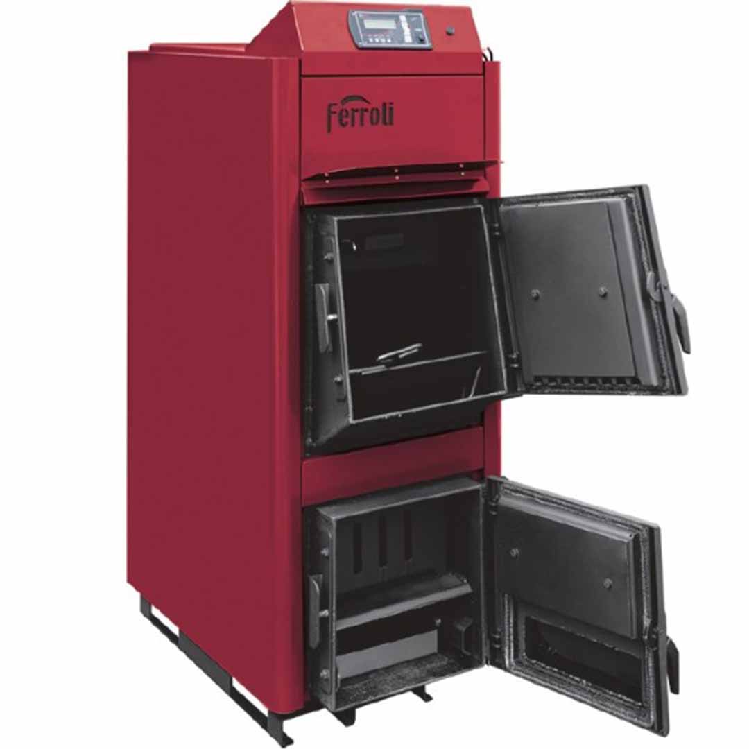 Cazan cu combustibil solid 35Kw Ferroli 201N035, Călărași - Calarasi - imagine 1 - popic.ro