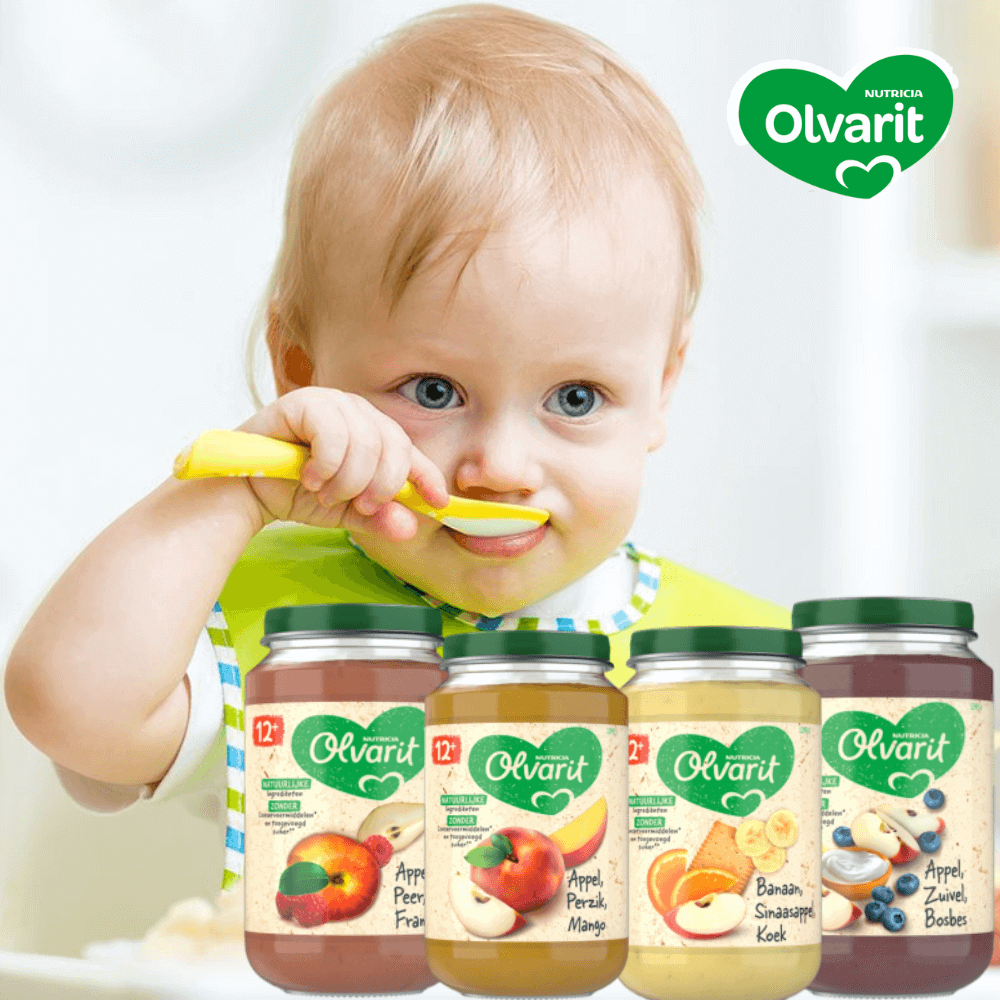 Olvarit desert cu fructe olandez pentru bebelusi Total Blue, Pitești - Arges - imagine 3 - popic.ro