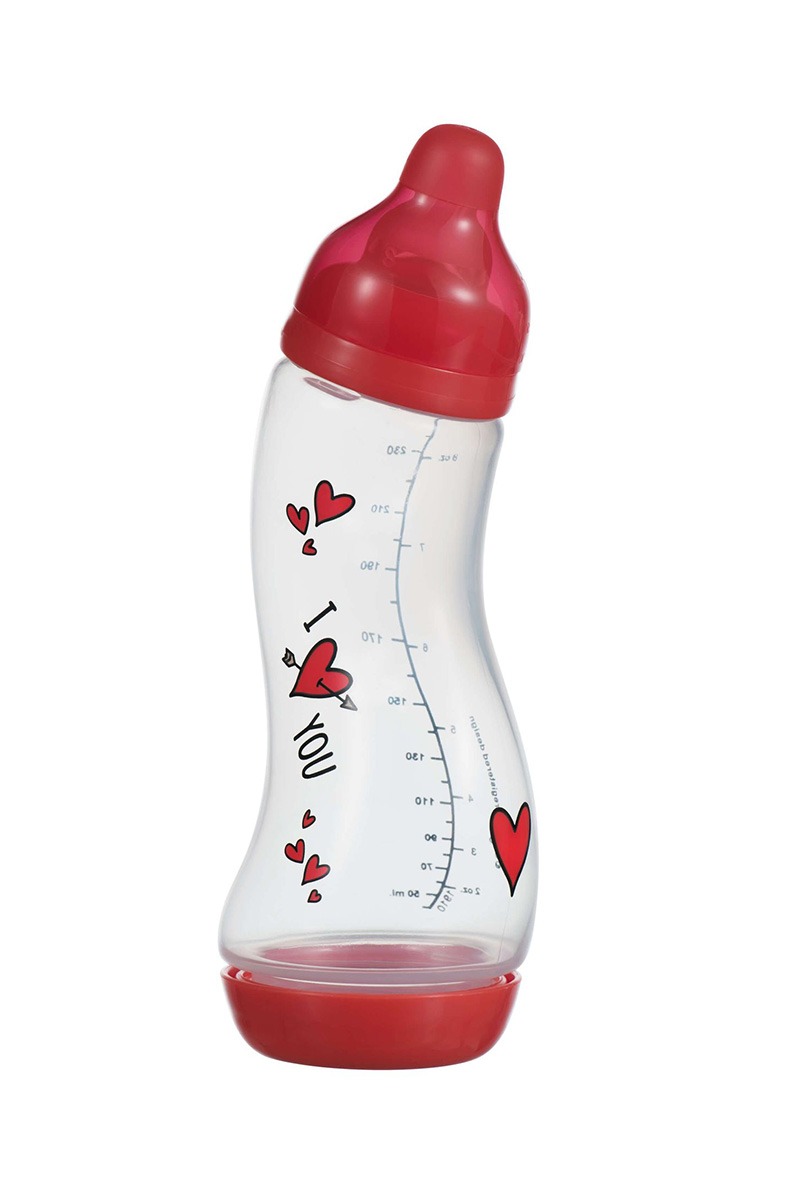 Biberon anticolici S “I Love You” 250 ml, Mărășești - Mures - imagine 2 - popic.ro