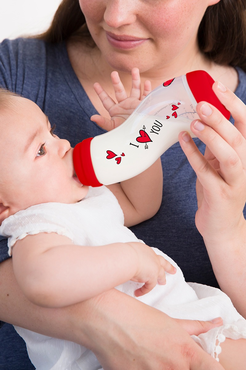 Biberon anticolici S “I Love You” 250 ml, Mărășești - Mures - imagine 3 - popic.ro