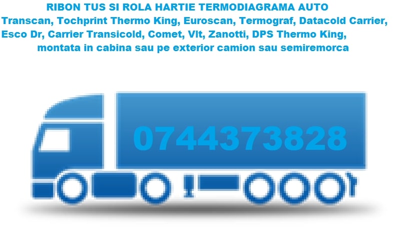 Cartus tus si Rola hartie termodiagrama TRANSCAN, THERMO KING, TERMOGR, Sector 1 - Bucuresti - imagine 2 - popic.ro