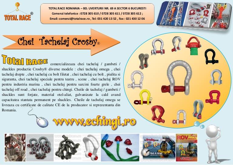 Accesorii off road : chei tachelaj , carlige , gambeti Crosby, Sibiu - Sibiu - imagine 2 - popic.ro