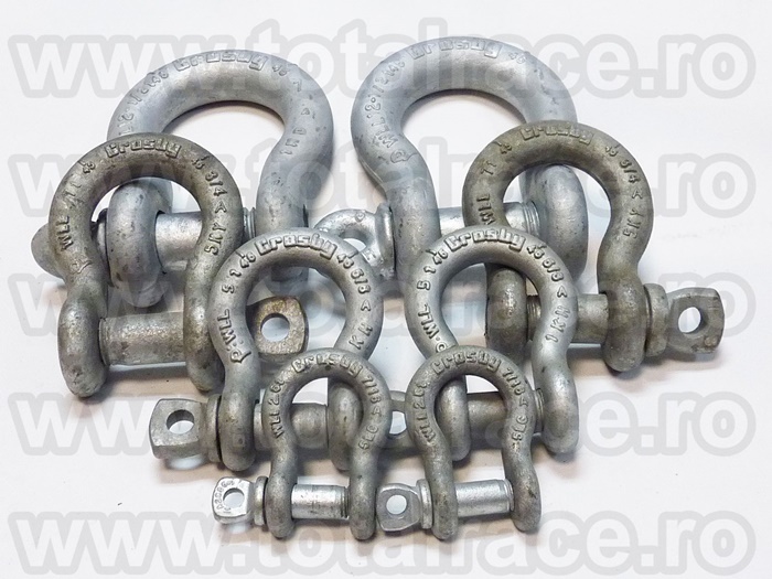 Cheie tachelaj omega cu bolt filetat G209A Crosby®  Total Race, Călărași - Calarasi - imagine 2 - popic.ro