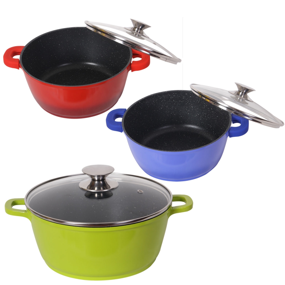 Cratita cu interior marmorat Bohmann BH 7328 MRB-PR,5.8 litri, Sector 3 - Bucuresti - imagine 1 - popic.ro