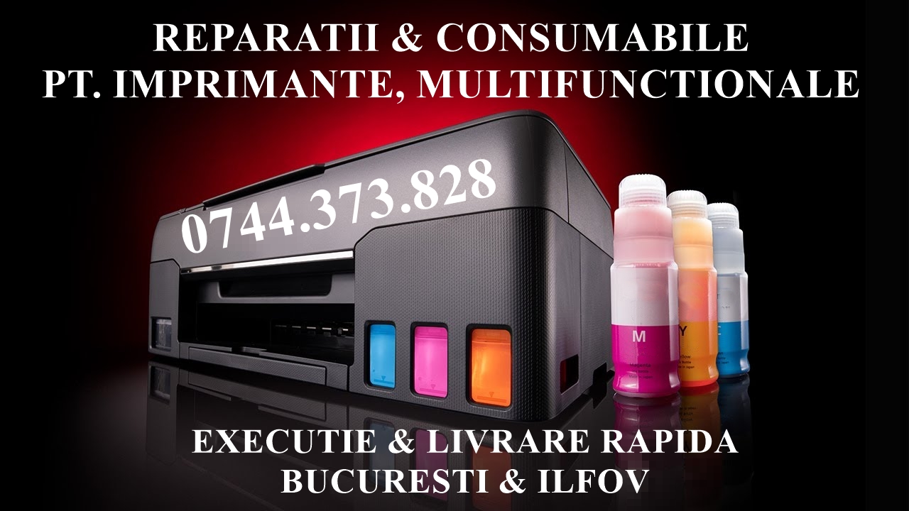 Reparatii imprimante CISSdin fabrica MegaTank, EcoTank, Ink Tank, Sector 1 - Bucuresti - imagine 1 - popic.ro