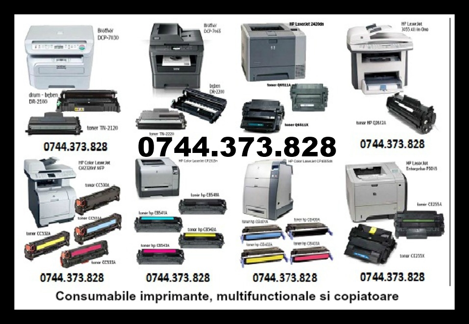 Cartuse imprimante Hp, Samsung, Xerox, Lexmark , Canon, Brother,  Epso, Sector 1 - Bucuresti - imagine 1 - popic.ro
