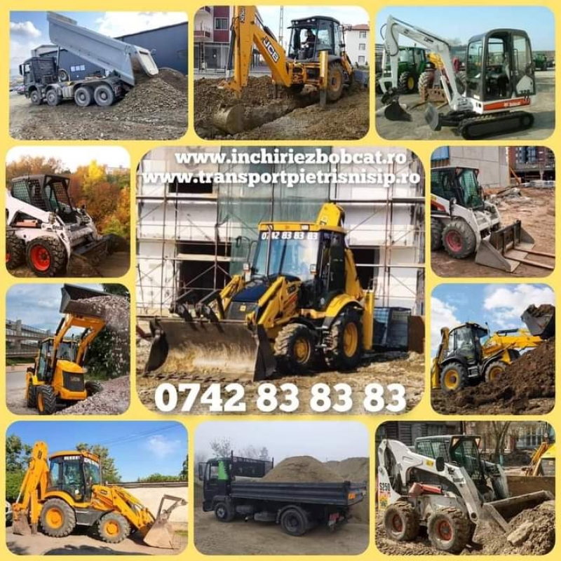 BULDOEXCAVATOR BOBCAT Miniexcavator Corbeanca Otopeni Balotesti Snagov, Corbeanca - Ilfov - imagine 3 - popic.ro