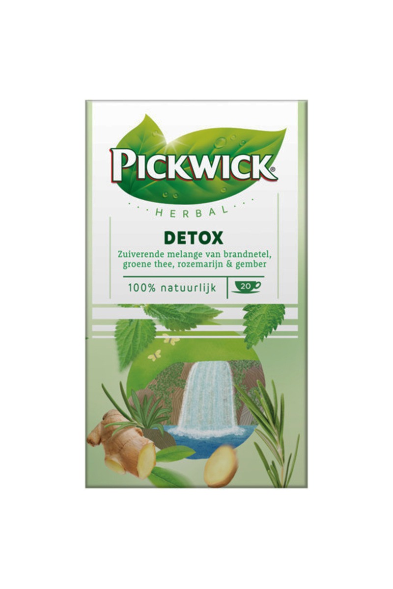 Pickwick Ceai detox 36 g, 20 pliculete Total Blue 0728.305.612, Brăila - Braila - imagine 1 - popic.ro