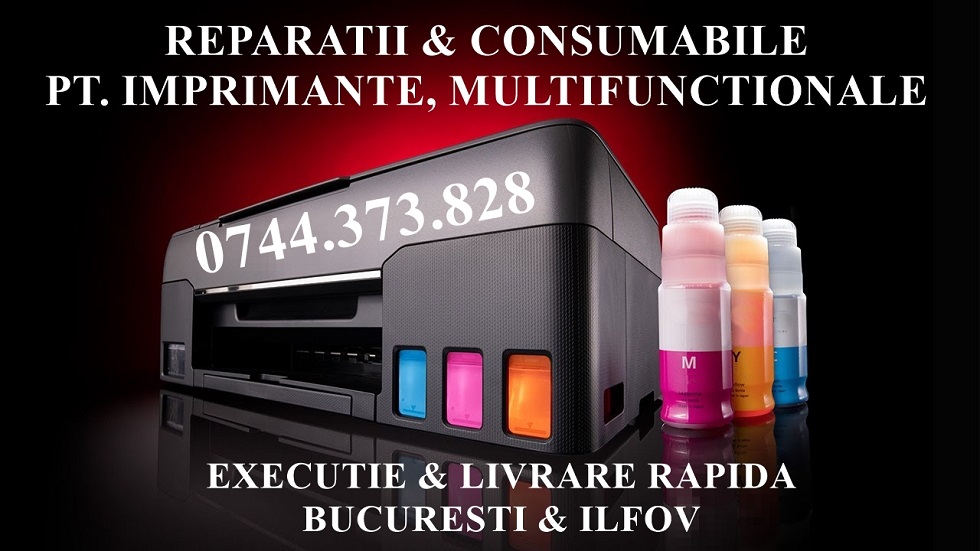 Reparatii imprimante EcoTank cu CISS din fabrica in Sector 2, Sector 1 - Bucuresti - imagine 1 - popic.ro