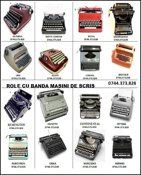 Role cu banda masini de scris, gama diversa in functie de brand si tip, Sector 1 - Bucuresti - imagine 1 - popic.ro