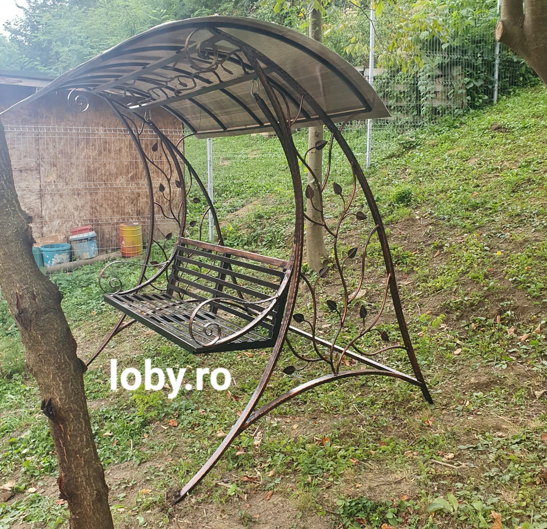 Leagan din fier forjat amprentat, Sector 6 - Bucuresti - imagine 2 - popic.ro