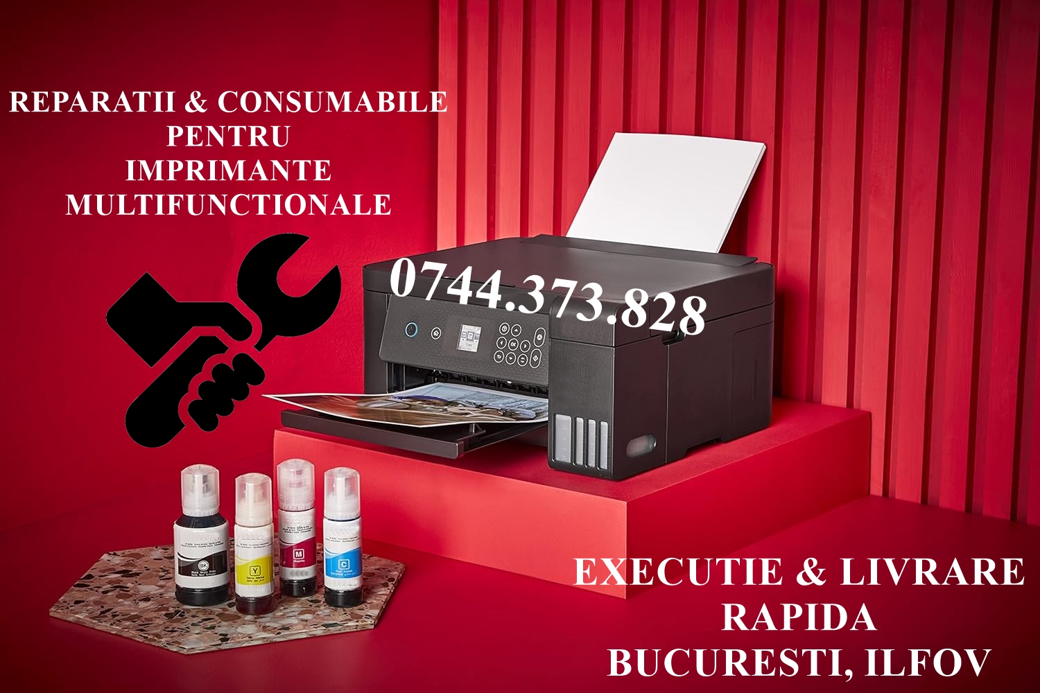 Service reparatii imprimante EcoTank CISS Bucuresti, Ilfov., Sector 1 - Bucuresti - imagine 1 - popic.ro