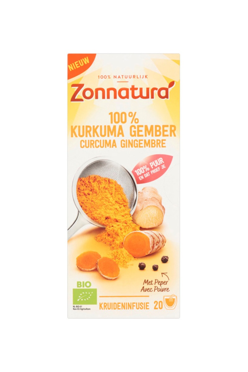 Zonnatura Ceai BIO Turmeric si Ghimbir Total Blue 0728.305.612, Brăila - Braila - imagine 1 - popic.ro