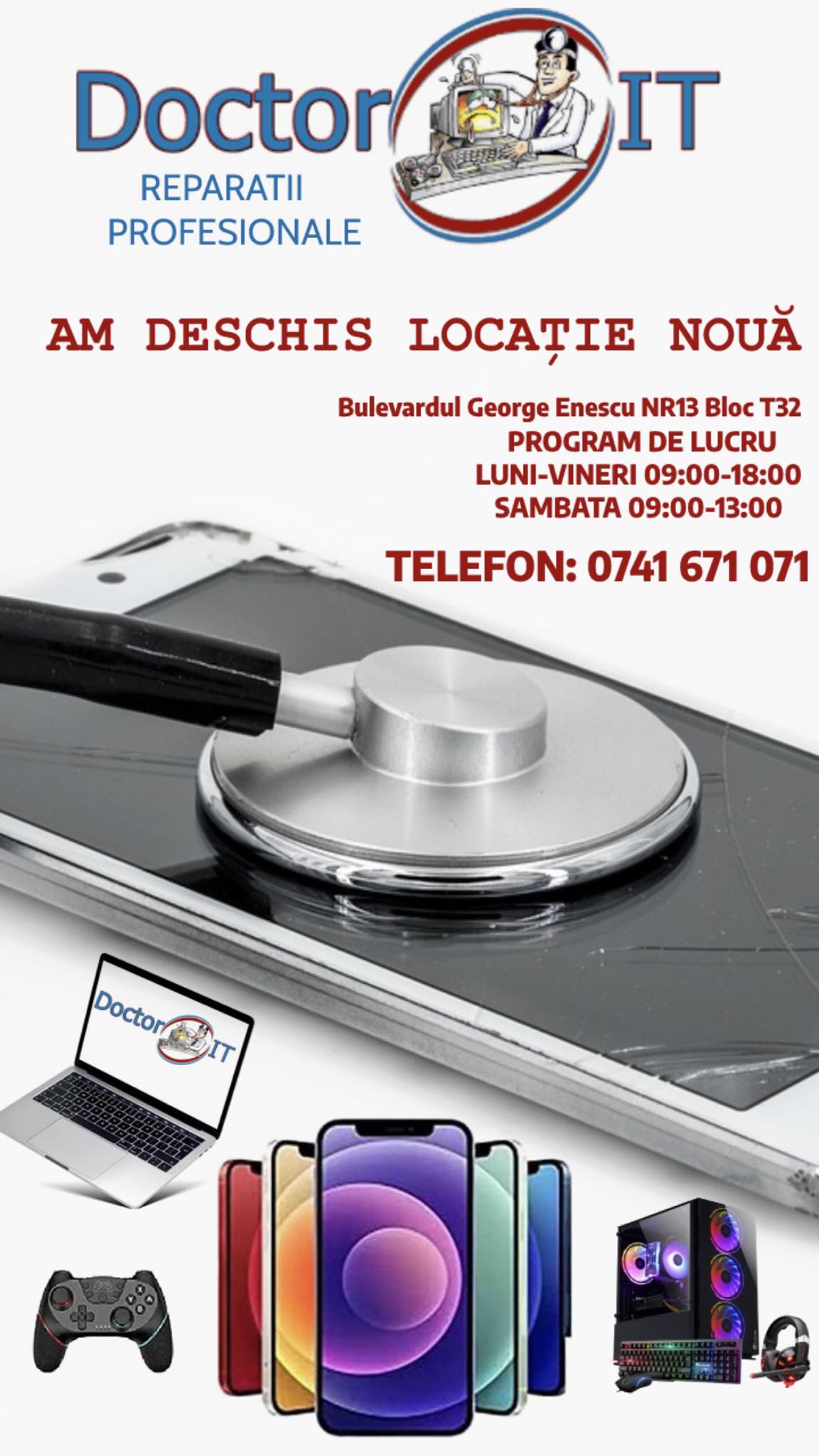 Firmă specializată în reparații IT, Suceava - Suceava - imagine 1 - popic.ro