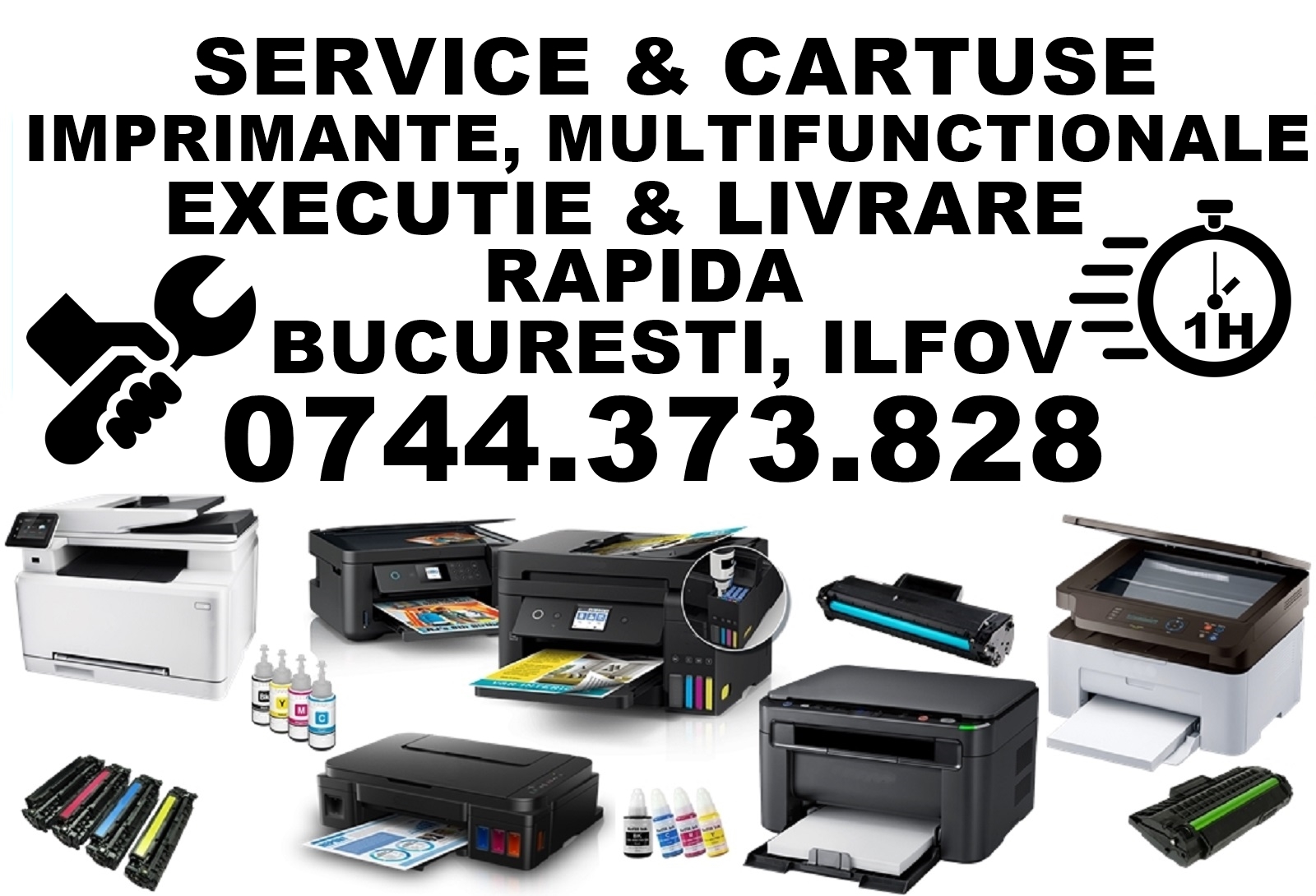 Reparatii imprimante, multifunctionale si copiatoare Voluntari ., Sector 1 - Bucuresti - imagine 1 - popic.ro
