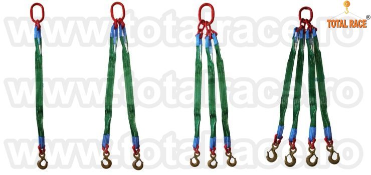 Echipament ridicare din chingi 3 brate cu carlige rotative, Giurgiu - Giurgiu - imagine 1 - popic.ro