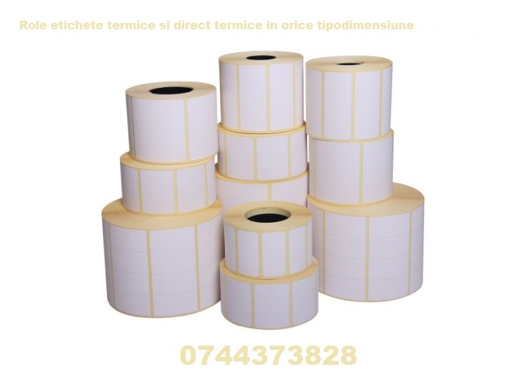 Role etichete albe in diverse tipodimensiuni lucioase sau mate…, Sector 1 - Bucuresti - imagine 1 - popic.ro