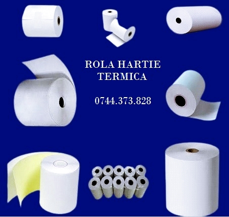Role de hartie termica pentru infochioscuri, kioskuri, bariere de cont, Sector 1 - Bucuresti - imagine 1 - popic.ro