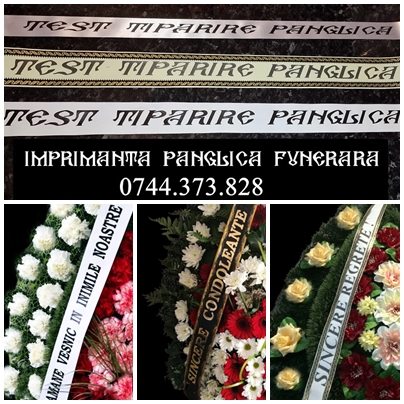Aparat de scris panglici funerare0744.373.828, Sector 1 - Bucuresti - imagine 1 - popic.ro