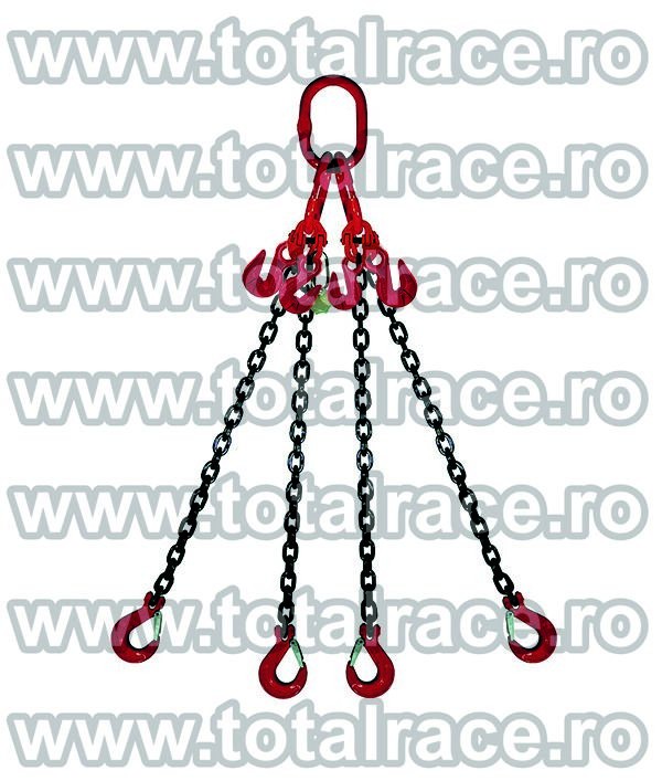Echipament ridicare din lant 4 brate cu carlige rotative, Tulcea - Tulcea - imagine 4 - popic.ro