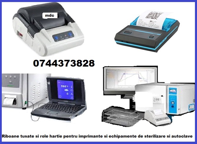 Ribon cu banda Rola hartie autoclav clasa B MELAPrint, Dr. Mayer, Euro, Sector 1 - Bucuresti - imagine 1 - popic.ro