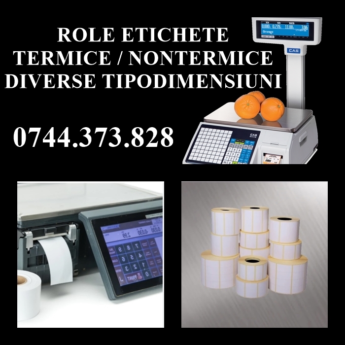 Etichete cantare Horeca 40mmx46mm Etichete cantare comerciale Dibal,Bi, Sector 1 - Bucuresti - imagine 1 - popic.ro