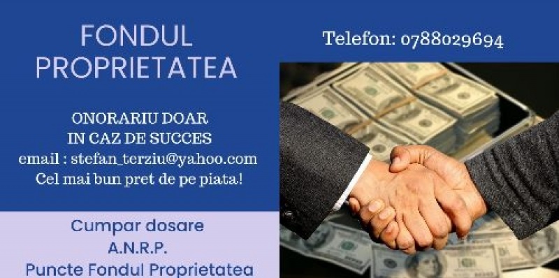 Cumpărăm Dosare ANRP -  - Retrocedări, Sector 1 - Bucuresti - imagine 1 - popic.ro
