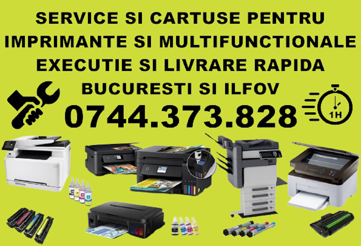 Reparatii imprimante si copiatoare in Aparatorii Patriei,  Baneasa, Sector 1 - Bucuresti - imagine 1 - popic.ro