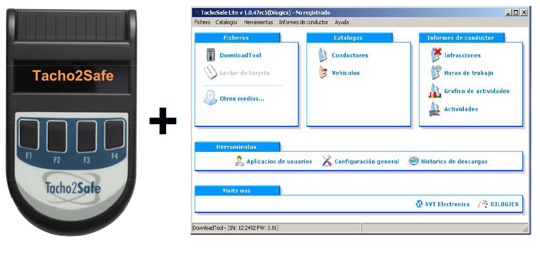 Cititor de date Tacho2Safe, Panic - Salaj - imagine 4 - popic.ro