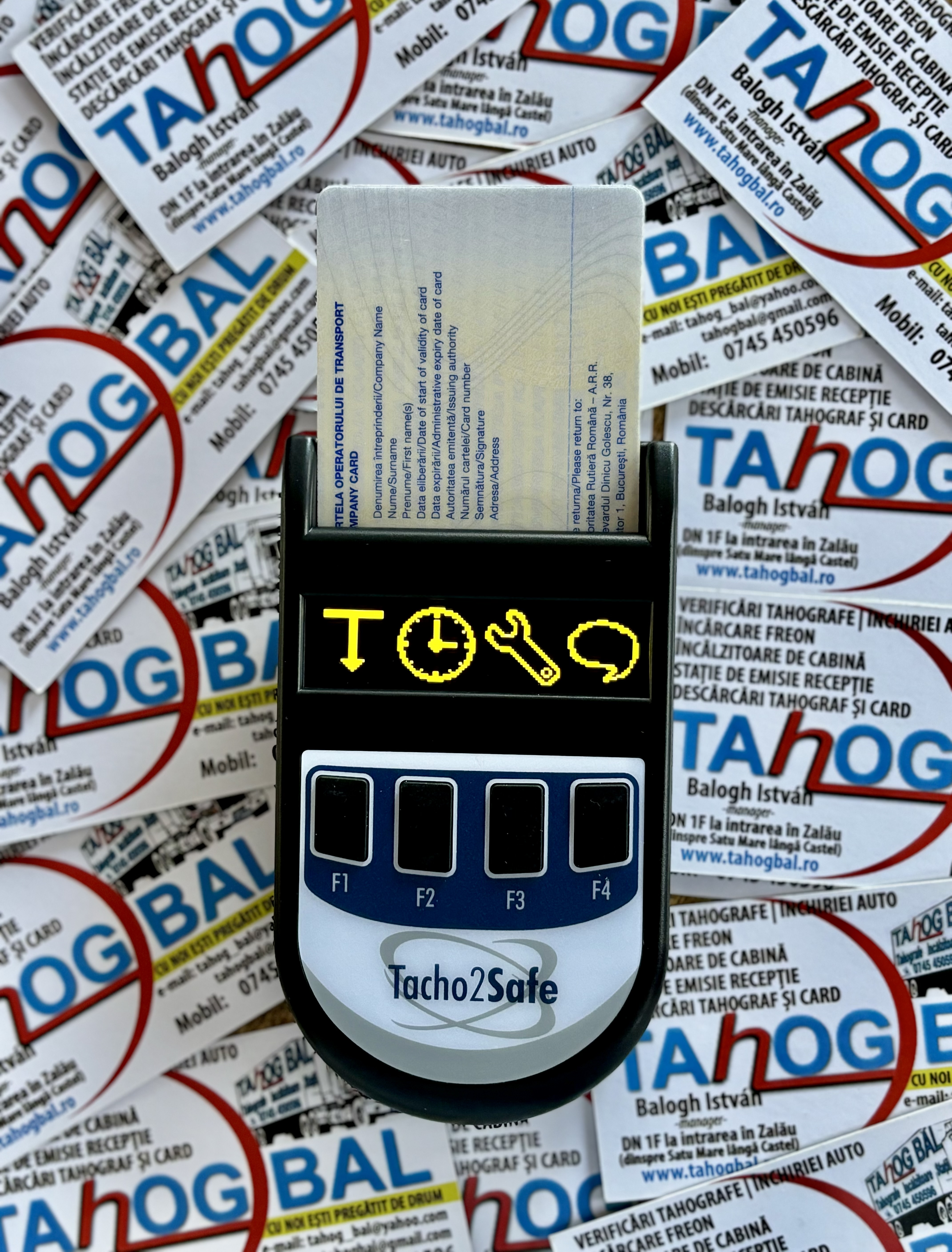 Cititor de date Tacho2Safe, Panic - Salaj - imagine 1 - popic.ro