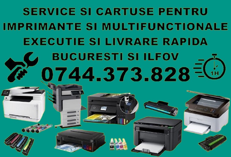 Service si cartuse imprimante copiatoare Darasti Ilfov ., Dărăști-Ilfov - Ilfov - imagine 1 - popic.ro