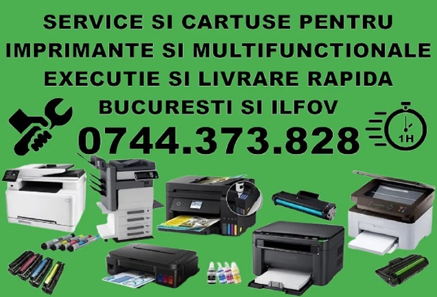 Reparatii imprimante laser, multifuncționale și CISS –, Sector 1 - Bucuresti - imagine 1 - popic.ro