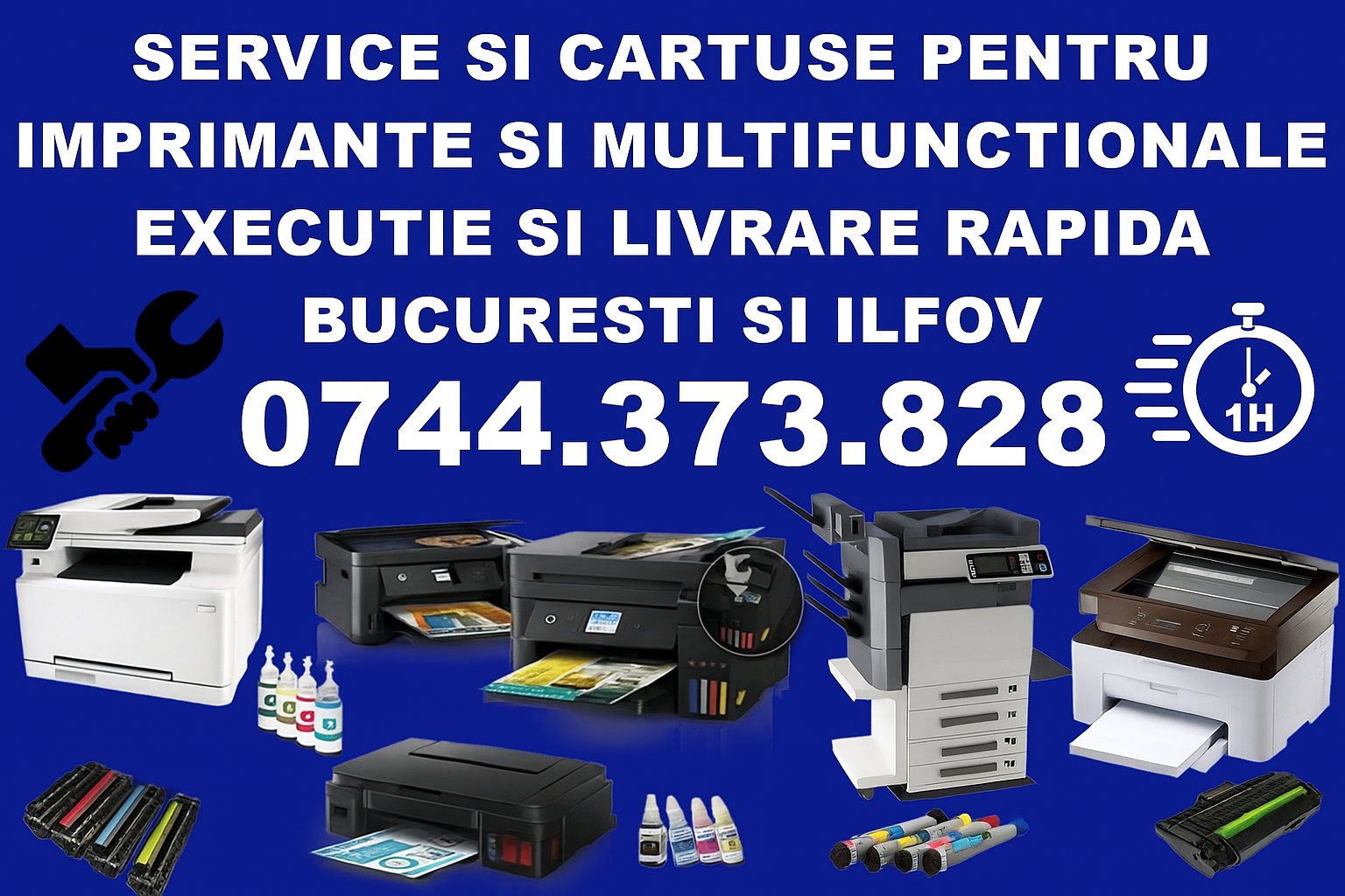Reparatii imprimante copiatoare Service rapid Bucuresti Sector 2 Ilfov, Sector 2 - Bucuresti - imagine 1 - popic.ro