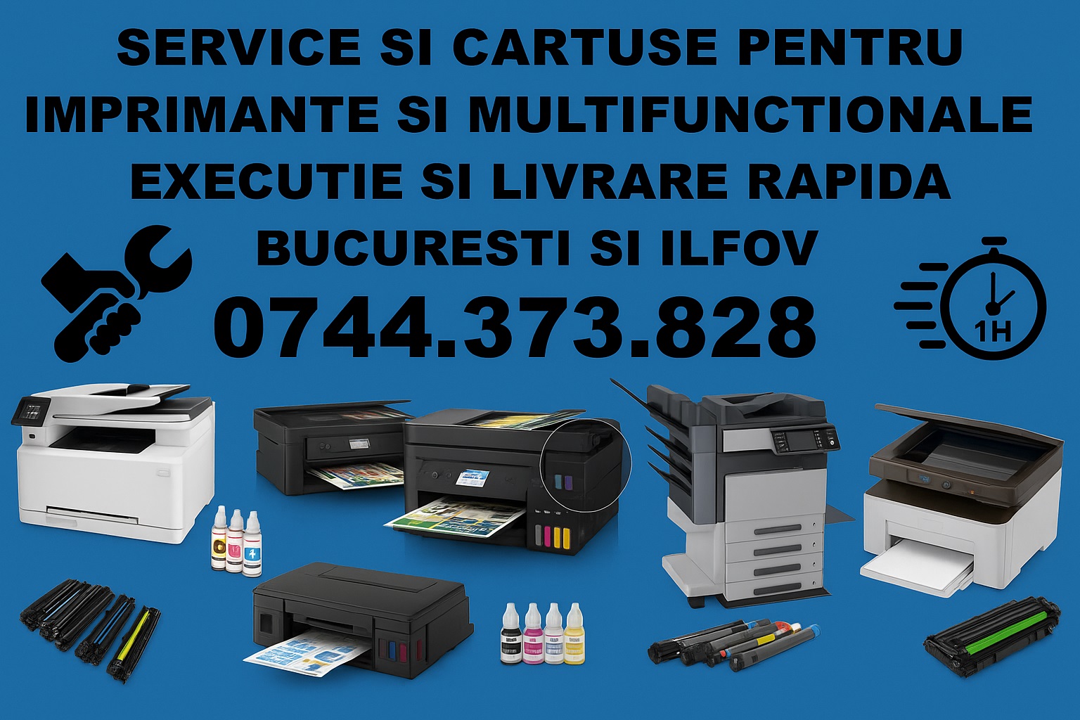 Reparatii imprimante Pantelimon – Service rapid imprimante copiatoare, Pantelimon - Ilfov - imagine 1 - popic.ro