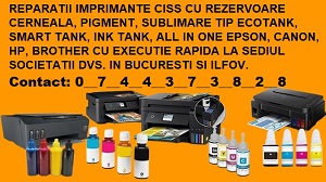 Reparatii imprimante rezervoare cerneala - Service prompt in Bucuresti, Sector 1 - Bucuresti - imagine 1 - popic.ro