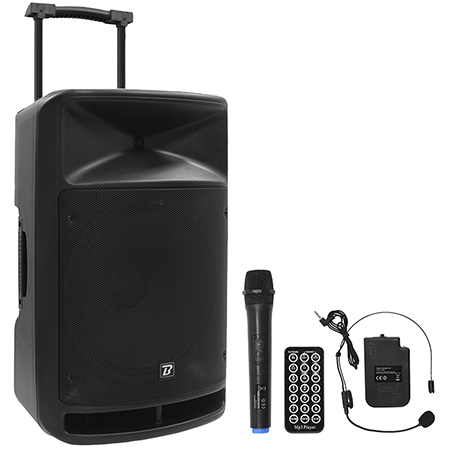Boxă Portabilă BoomTone DJ TravelSound15-VHF, 800W – Bluetooth, USB, 2, Tulcea - Tulcea - imagine 1 - popic.ro