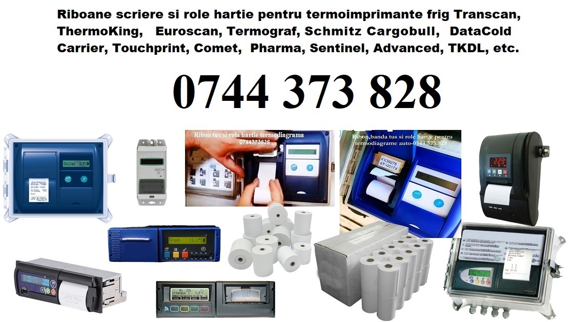 Ribon Tus, rola hartie pt termodiagrame auto Transcan Thermo King Euro, Sector 1 - Bucuresti - imagine 1 - popic.ro