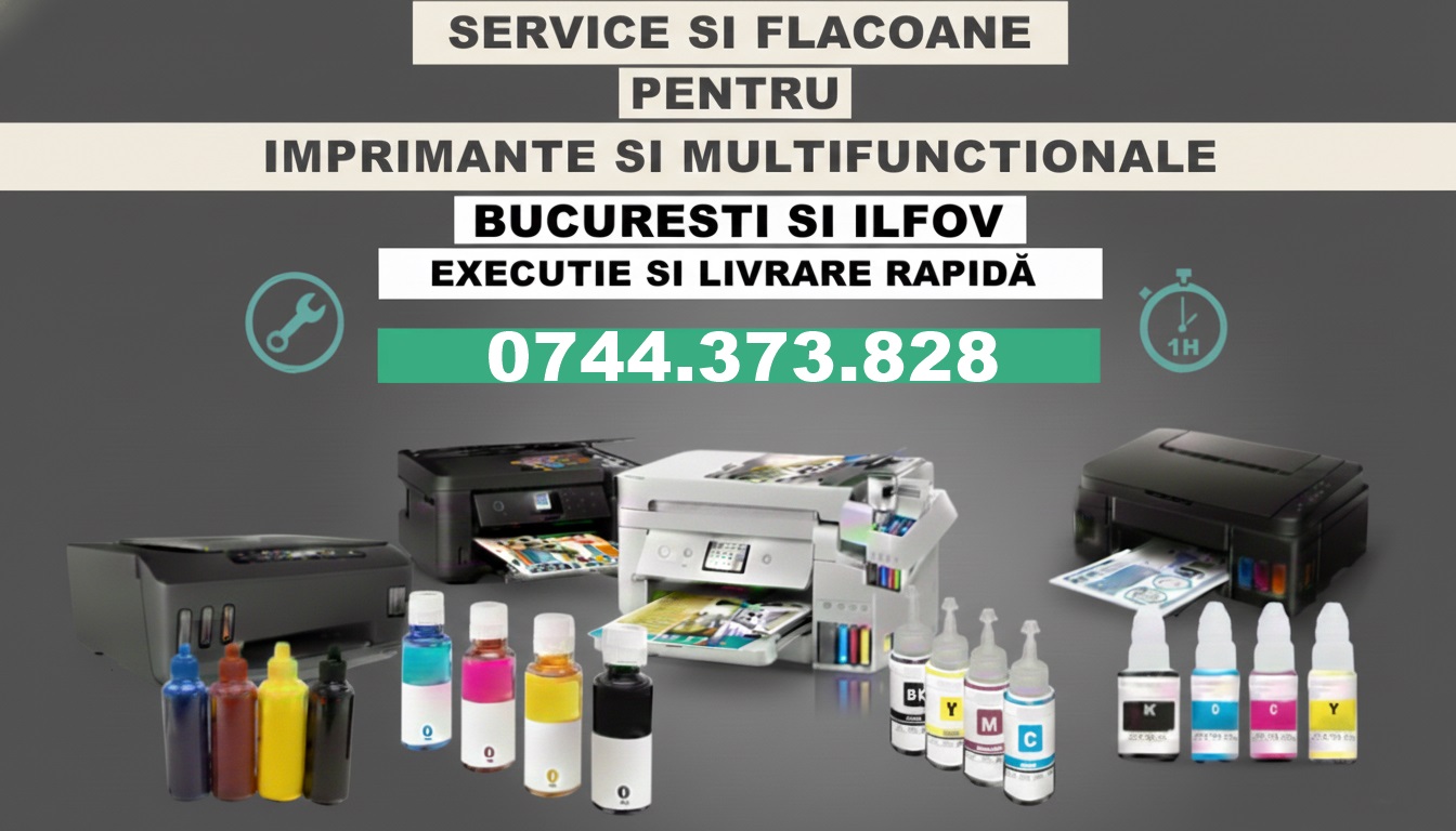 Service pentru imprimante cu rezervoare cerneala inktank in Bucuresti, Sector 1 - Bucuresti - imagine 1 - popic.ro