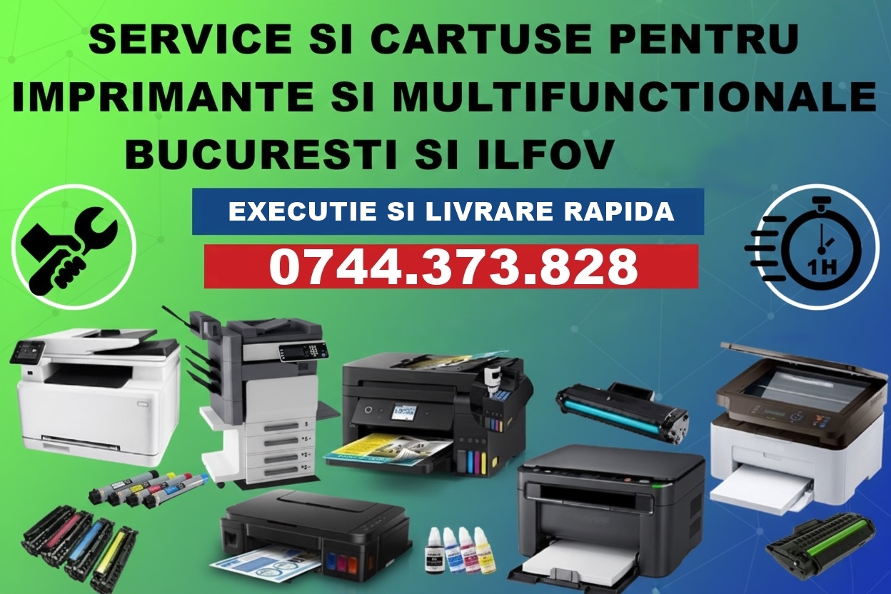 Interventie urgenta pentru reparatii imprimante si copiatoare, Sector 1 - Bucuresti - imagine 2 - popic.ro