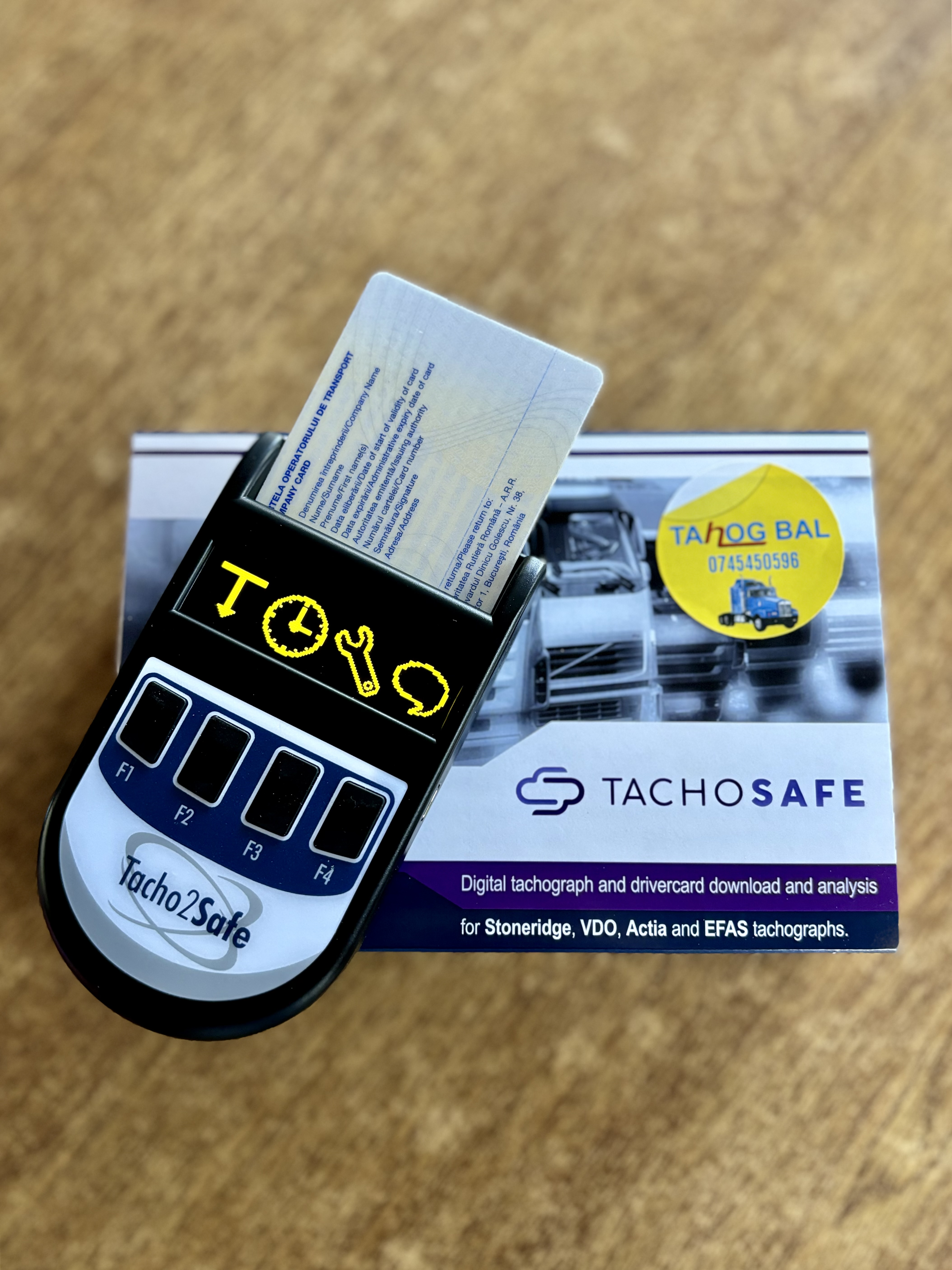 Aparat de descarcat tahograf Tacho2Safe cu soft nou 2025, Zalău - Salaj - imagine 2 - popic.ro